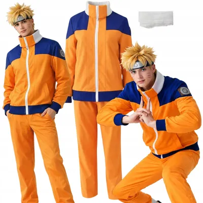 Produktbild von Hopki Naruto Uzumaki Cosplay Kostüm Anime Ninja für Konvent L/XL