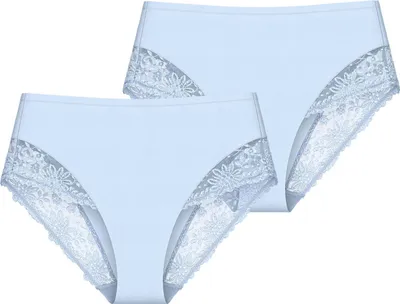 Produktbild von Triumph Damen Maxislip Ladyform Soft 2-Pack ice - Größe 46