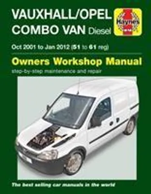Obrázok produktu pre Vauxhall/Opel Combo Diesel Van (október 2001 až január 2012) 51 až 61