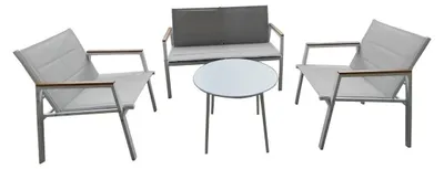 Obrázek produktu pro Sada Late 4 Části Kov A Textil