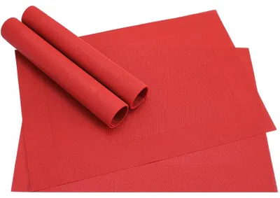 Immagine prodotto di Tovaglietta BORDA 4 rosso Tovaglietta come decorazione della tavola