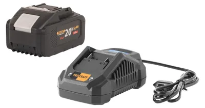 Obrázok produktu pre Štartovacia sada Procraft 20 V 20/4A rýchlonabíjačka + 1x 20/8 akumulátor 8,0 Ah