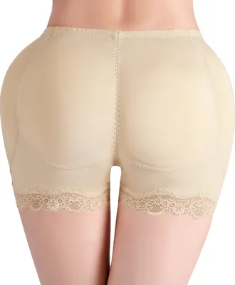 Produktbild von Damen Butt Lifer Gepolsterte Nahtlose Unterwäsche Hüftverstärker Body Shaper Bauchkontrolle Boyshorts Panty …,Skin Tone,L