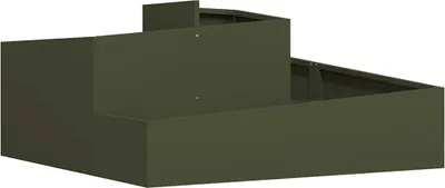 Obrázek produktu pro vidaXL Zahradní květináč olivově zelený 100 x 100 x 50 cm
