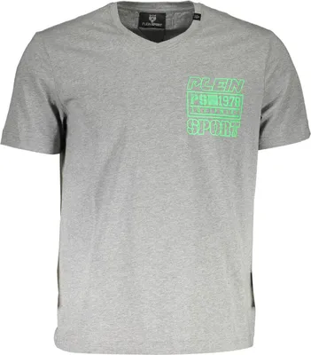 Produktbild von PLEIN SPORT KURZARM T-SHIRT HERREN GRAU : Farbe - Grau, Größe - 2XL Größe: 2XL Farbe: Grau