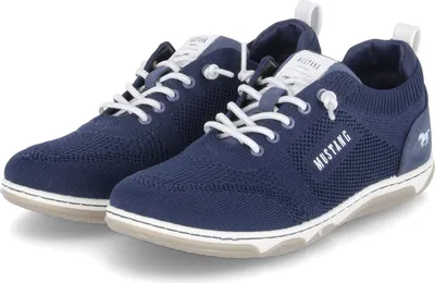 Produktbild von Mustang Damen Slip-On-Sneaker Dunkelblau Textil Synthetik  Größe: 37
