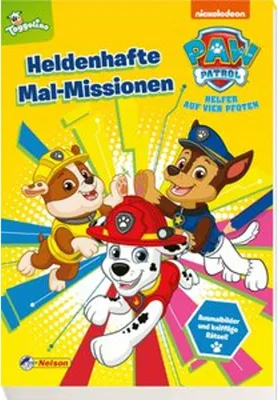 Produktbild von PAW Patrol: Heldenhafte Mal-Missionen