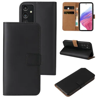 Produktbild von Handyhülle für Samsung Galaxy A54 5G Klapphülle Bookcase Flip Cover Hülle Handy Tasche Etui Farbe: Schwarz