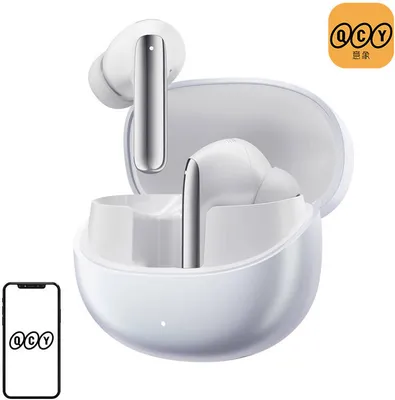 Obrázek produktu pro QCY MeloBuds Pro, Kabel, 20 - 2500 Hz, Hovory/hudba, Sluchátka s mikrofonem, Bílá