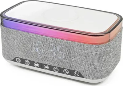 Produktbild von Denver CRQ-225 Uhrenradio m. BT/Wireless Charger 15W