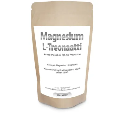 Produktbild von Magnesium L-Threonat - 150 g - 99,6% Reinheit, hochreines Pulver nur für nicht kommerzielle Forschungs- und Entwicklungszwecke.
