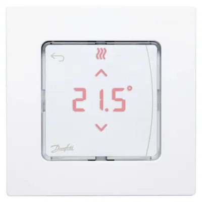 Productafbeelding van DANFOSS DEVI Icon, wandmodel, artikelnummer 088U1081, ruimtethermostaat