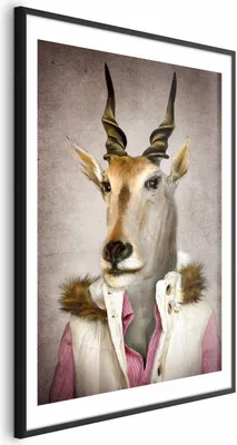 Produktbild von Posterpapier Poster - Antelope Jessica 29.7x42 cm Tiere g-B-0129-ao-a