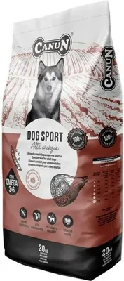 Zdjęcie produktu dla Canun Dog Sport, Dorosły, Wołowina, Wieprzowina, Drób, 20 kg
