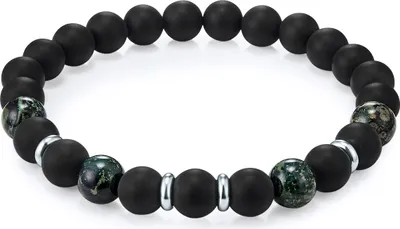 Produktbild von True Rebels Armband Edelstahl Achat 50060018