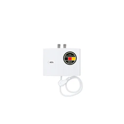 Produktbild von AEG hydraulischer Klein-Durchlauferhitzer MTD 350 nur fürs Handwaschbecken, 3,5 kW, mit Stecker 230V, druckfest + drucklos, VDE
