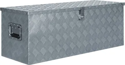 Obrázek produktu pro Hliníkový box 110,5 x 38,5 x 40 cm stříbrný