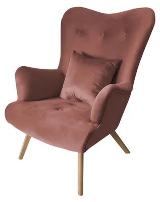 Produktbild von MIRJAN24 Sessel Zawil, Vintage Relaxsessel, Polstersessel, Wohnzimmersessel vom Hersteller (Farbe: Magic Velvet 2258)