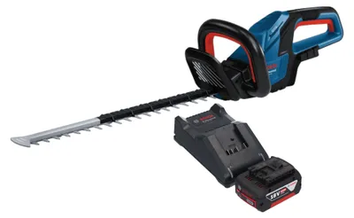 Produktbild von Bosch GHE 18V-50 Professional Akku Heckenschere 18 V 50 cm Brushless + 1x Akku 5,0 Ah + Ladegerät