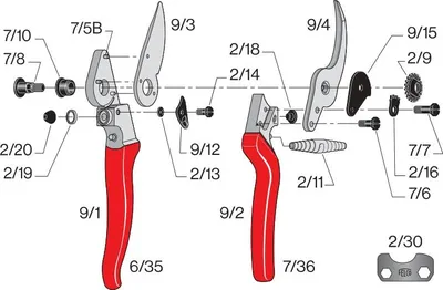 Image de Felco Ersatzklinge geeignet für Felco 9 / 10, hochwertiges Material