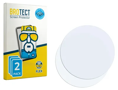 Produktbild von 2x BROTECT Fullscreen Schutzfolie für Huawei Watch GT 2 Pro Displayschutz Folie Fullcover Klar Transparent