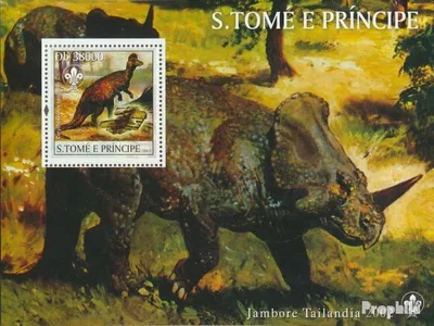 Produktbild von Briefmarken Sao Tome e Principe 2003 Mi Block423 (kompl.Ausg.) postfrisch Prähistorische Tiere
