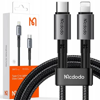 Zdjęcie produktu dla Mcdodo Kabel Usb-C Lightning Szybkiego Ładowania 36W 2M Do Iphone 12 13 14