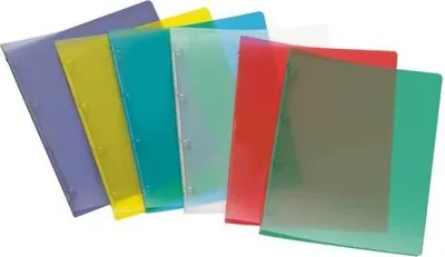 Produktbild von Veloflex Ringbuch A4 Propyglass sort 4-RG.Mech. 20 mm