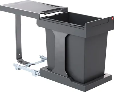 Immagine prodotto di Cestino Hailo 3635001 AS Swing Solo manuale 20 litri