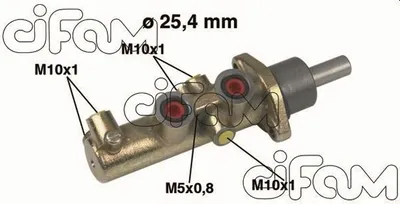 Produktbild von CIFAM 202-446 Bremszylinder Hauptbremszylinder für FIAT DUCATO Pritsche/Fahrgestell (230) DUCATO Kasten (244) DUCATO Pritsche/Fahrgestell (244)