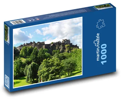 Obrázok produktu pre Puzzle 1000 Edinburgh - hrad, Škótsko - martinpuzzle
