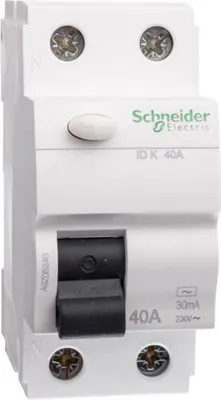 Image de Disjoncteur différentiel IDK-40-2-30-AC 40A 2- P+E 30mA Type AC Schneider