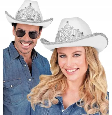 Produktbild von Widmann Cowboyhut mit Tiara und Pailletten für Damen und Herren