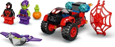 Obrázok produktu pre LEGO Marvel Spidey And His Amazing Friends Miles Morales: Spider-Man a jeho techno trojkolka 10781 (59 dielikov)
