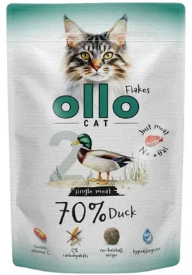 Immagine prodotto di OLLO Cat n. 2 Kaczka Mono - cibo umido per gatti - 85g