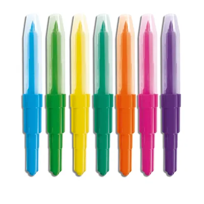 Obrázek produktu pro SES Creative Blow airbrush pens, Marker airbrush, 5 rok/roky, Modrá, Zelená, Oranžová, Růžová, Purpurová, Tyrkysová, Žlutá, 7 kusů
