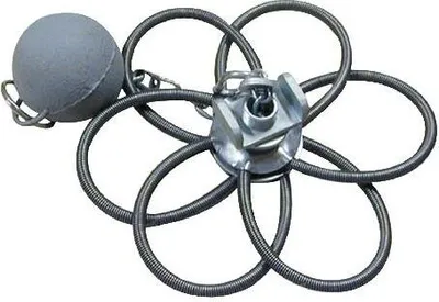 Immagine prodotto di rosone per camino 130-230mm 6 pezzi in acciaio inox con filettatura 0,5kg Ř
