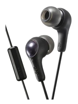 Zdjęcie produktu dla JVC HA-FX7M-B-E, Przewodowa, 10 - 20000 Hz, Połączenia/muzyka, 3,8 g, Zestaw słuchawkowy, Czarny