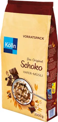 Obrázek produktu pro Kölln čokoládové müsli v balení 4 x 2000 g