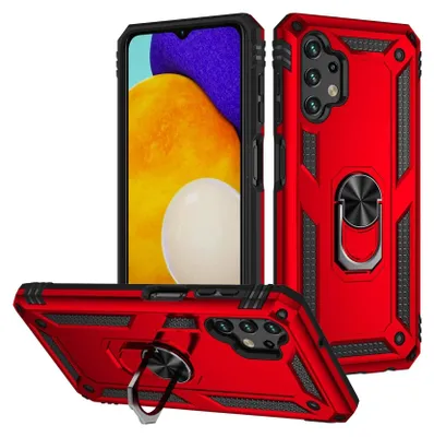 Immagine prodotto di Custodia per telefono cellulare Armor Shield per Samsung Galaxy A13 4G Custodia ultra ibrida, rosso