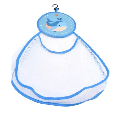 Imagen del producto de Bolsa de almacenamiento para juguetes infantiles en el baño, con un adorable diseño de dibujos animados, cesta de malla para guardar objetos con un práctico diseño de dibujos animados #1