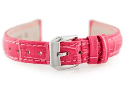 Produktbild von Ledergürtel für die W64 Uhr - Pink - 14mm