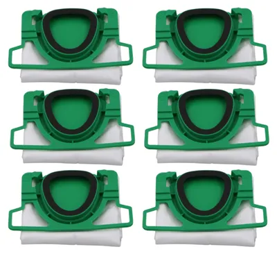 Produktbild von 6 Staubsaugerbeutel für Vorwerk Kobold 200, Kobold VK200 und Absaugstation RB7