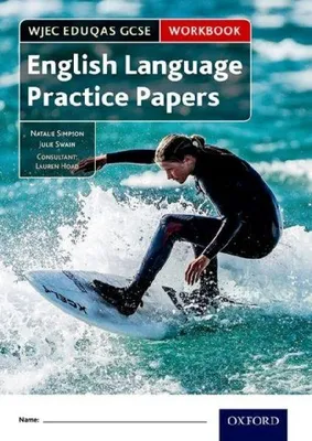 Produktbild von WJEC Eduqas GCSE English Language Practice Papers Workbook