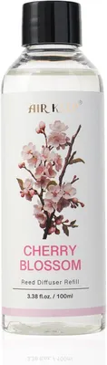 Produktbild von Reed Diffuser Öl Nachfüllung 100 ml, Kirschblüten Duft, für Wohnzimmer, Badezimmer, Schlafzimmer