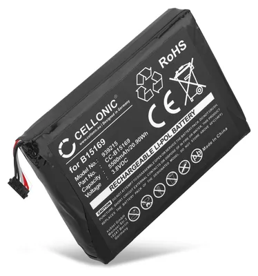 Produktbild von CELLONIC 1x Akku für Haustechnik Kompatibel mit Ring Stick Up Cam, Video Doorbell 1, B15169 - (5500mAh, 3.8V)