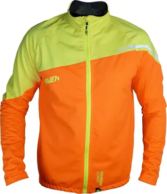 Produktbild von HAVEN Winddichte Fahrradjacke - TRUFEEL - Orange XS