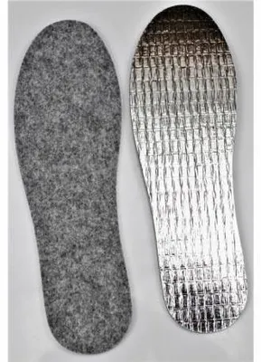Produktbild von Wärmeisolierende Schuheinlagen Aluminium Silver Coccine Größe 45 1032015