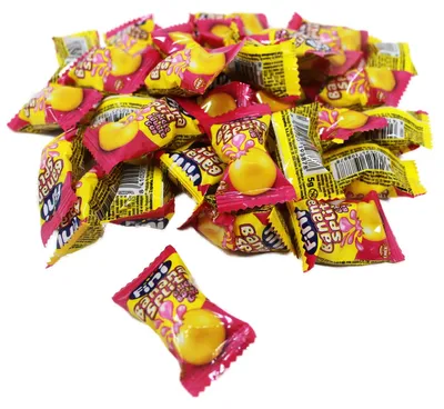 Immagine prodotto di Boom Bubble Gum Banana Split gomma da masticare alla banana senza glutine singola 5g