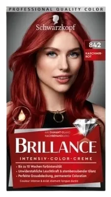 Produktbild von Schwarzkopf Poly Brillance Cashmere Red 42 160ml